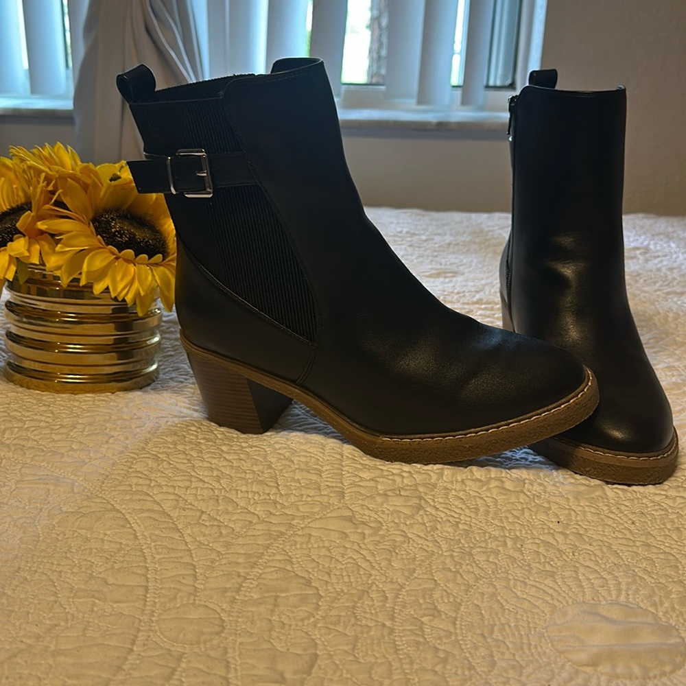 Black booties